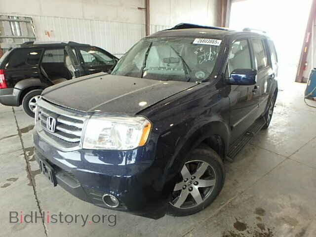 2013 HONDA PILOT - VIN: 5FNYF4H90DB010725 - Фото 2