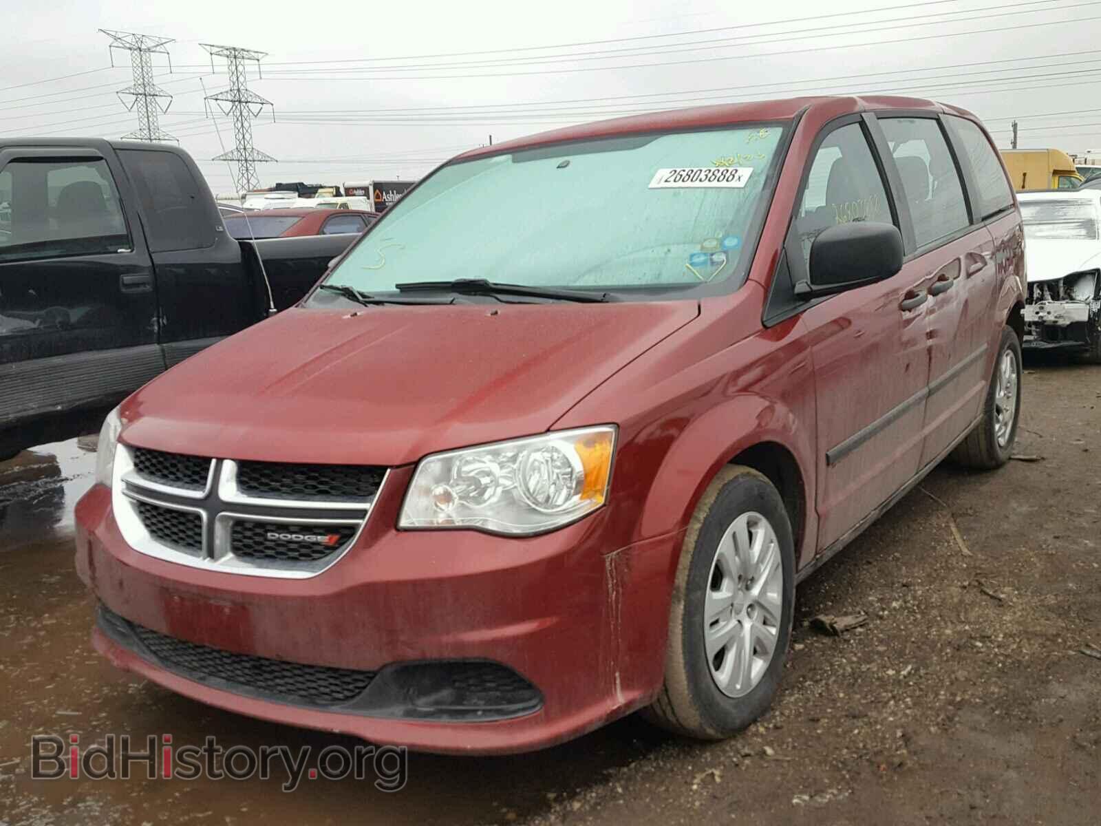2015 DODGE CARAVAN - VIN: 2C4RDGBG5FR663772 - Фото 2