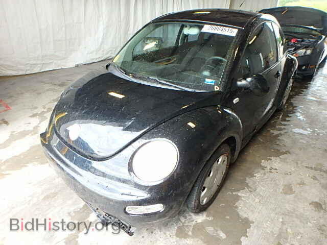 2002 VOLKSWAGEN BEETLE - VIN: 3VWCB21C82M424955 - Фото 2
