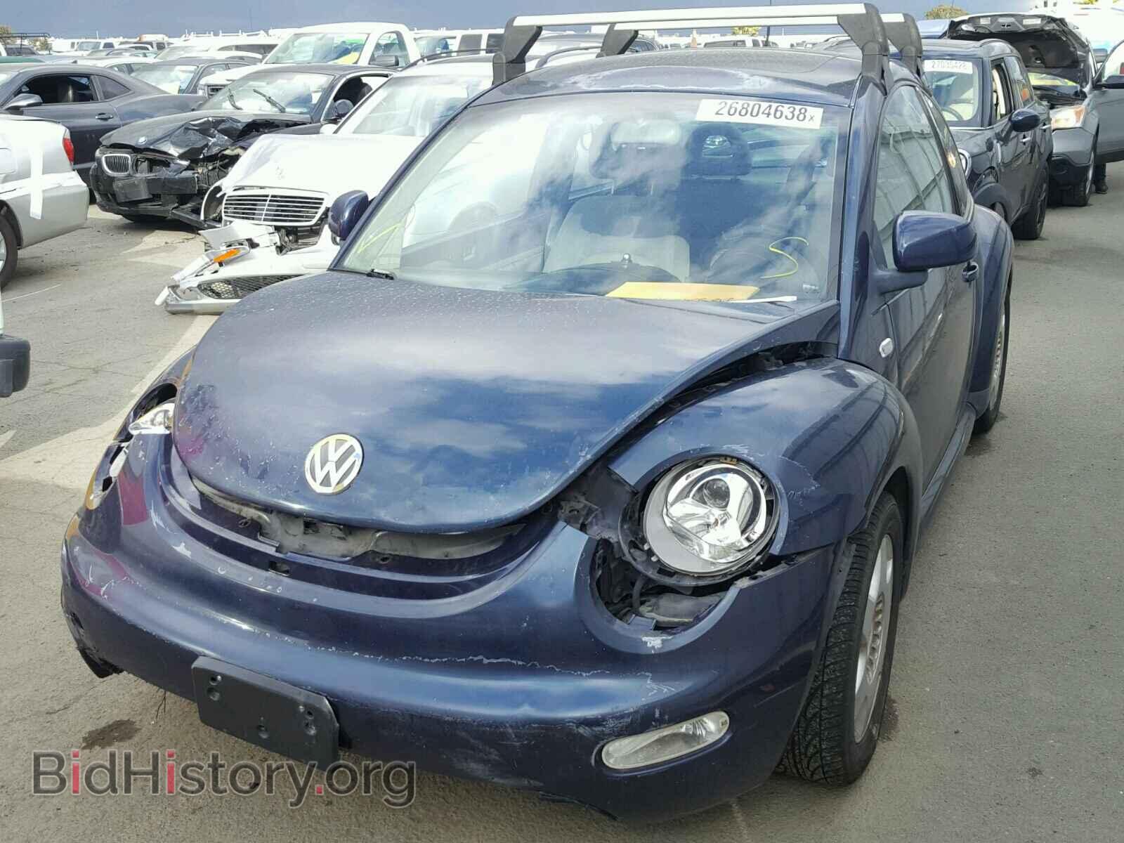 2000 VOLKSWAGEN BEETLE - VIN: 3VWCC21C0YM450200 - Фото 2
