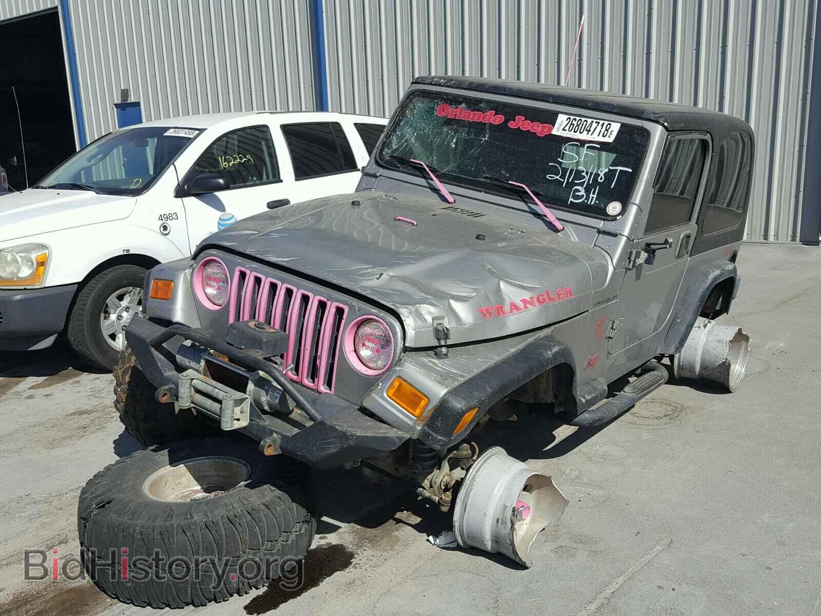 2000 JEEP WRANGLER - VIN: 1J4FA29P4YP767916 - Фото 2