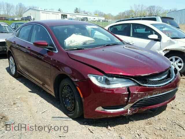 Photo 1C3CCCAB3FN615289 - CHRYSLER 200 2015