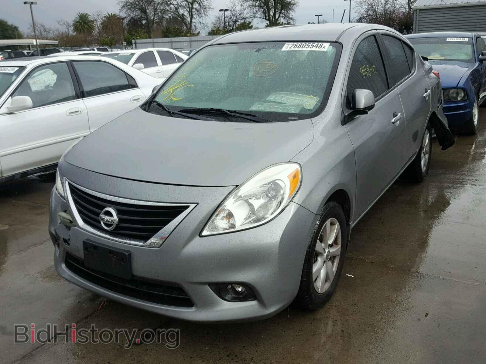2012 NISSAN VERSA - VIN: 3N1CN7AP5CL943191 - Фото 2