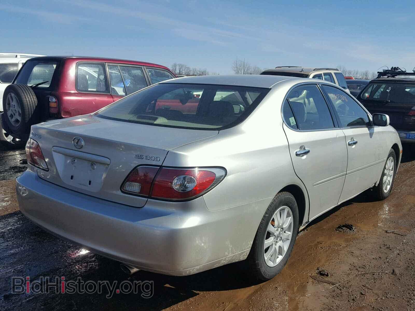 2003 LEXUS ES300 - VIN: JTHBF30G336010219 - Фото 4