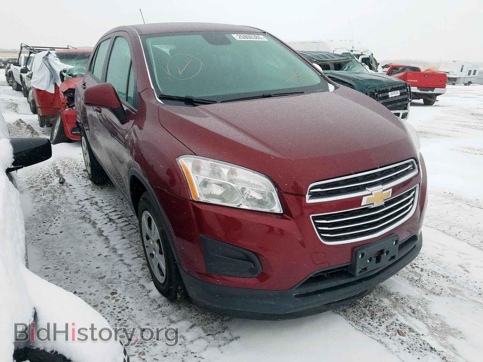 Фотография 3GNCJKSB9GL248319 - CHEVROLET TRAX 2016