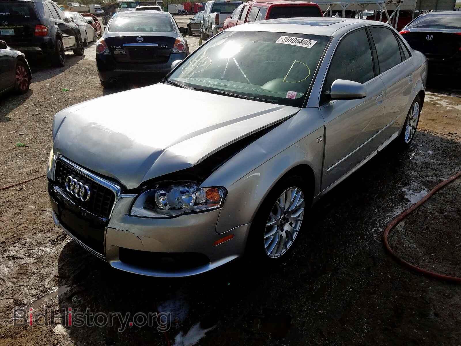 2008 AUDI A4 - VIN: WAUDF78E68A149671 - Фото 2