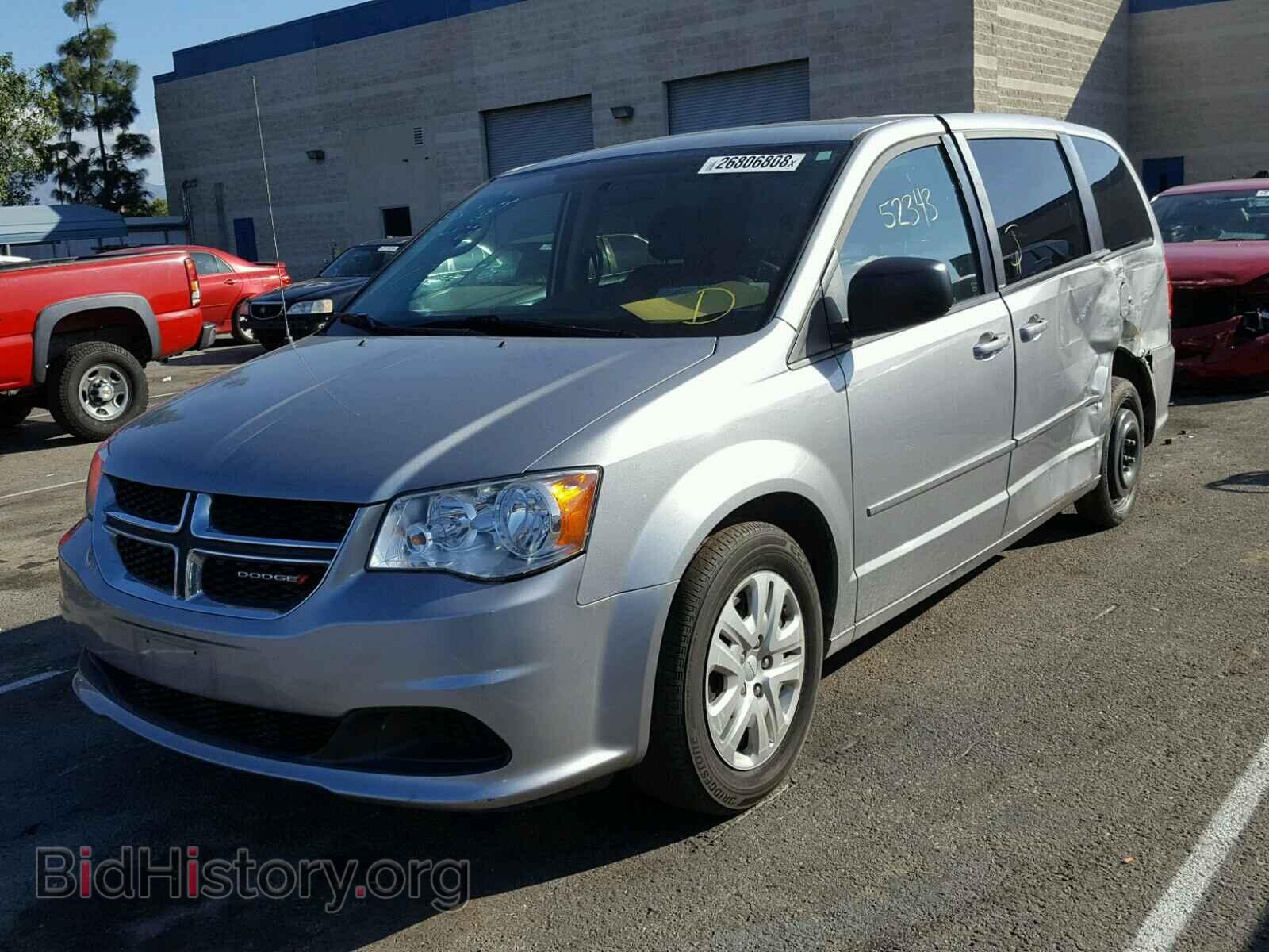 2014 DODGE CARAVAN - VIN: 2C4RDGBG5ER117892 - Фото 2