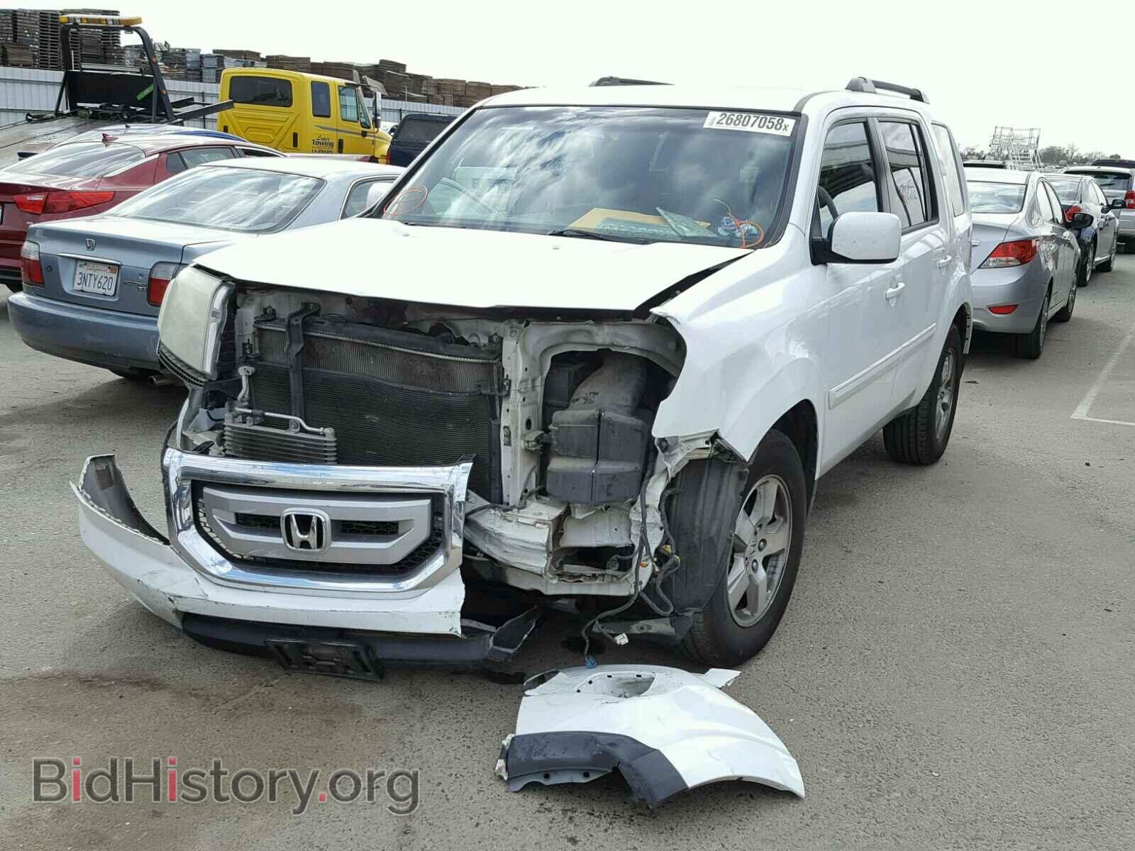 2009 HONDA PILOT - VIN: 5FNYF38459B025632 - Фото 2