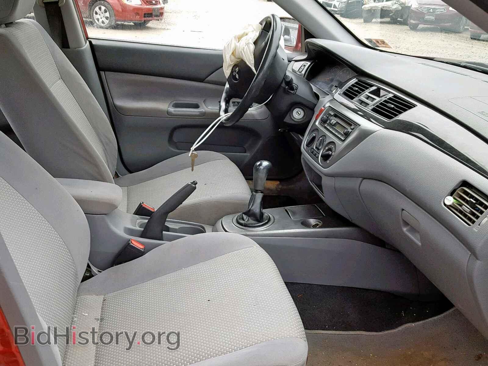2006 MITSUBISHI LANCER - VIN: JA3AJ26E56U052031 - Фото 5