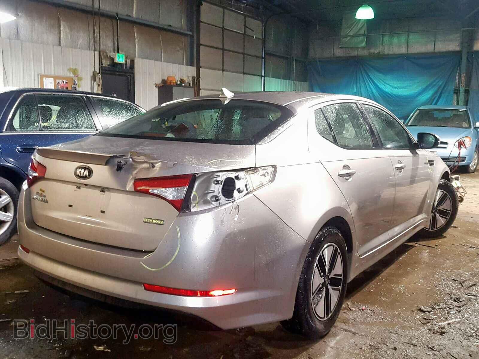 2013 KIA OPTIMA HYB - VIN: KNAGM4AD6D5044683 - Фото 4