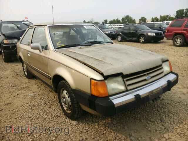 Photo 1FAPP2195HW248648 - FORD ESCORT 1987