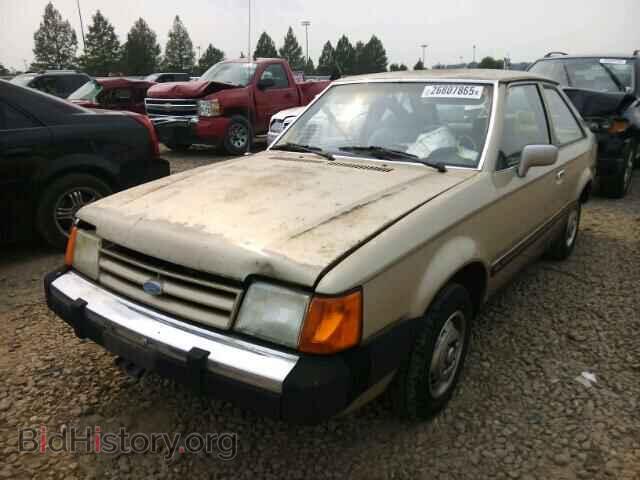1987 FORD ESCORT - VIN: 1FAPP2195HW248648 - Фото 2