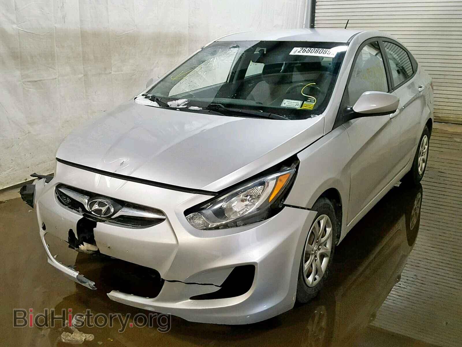 2013 HYUNDAI ACCENT - VIN: KMHCT4AE0DU281605 - Фото 2