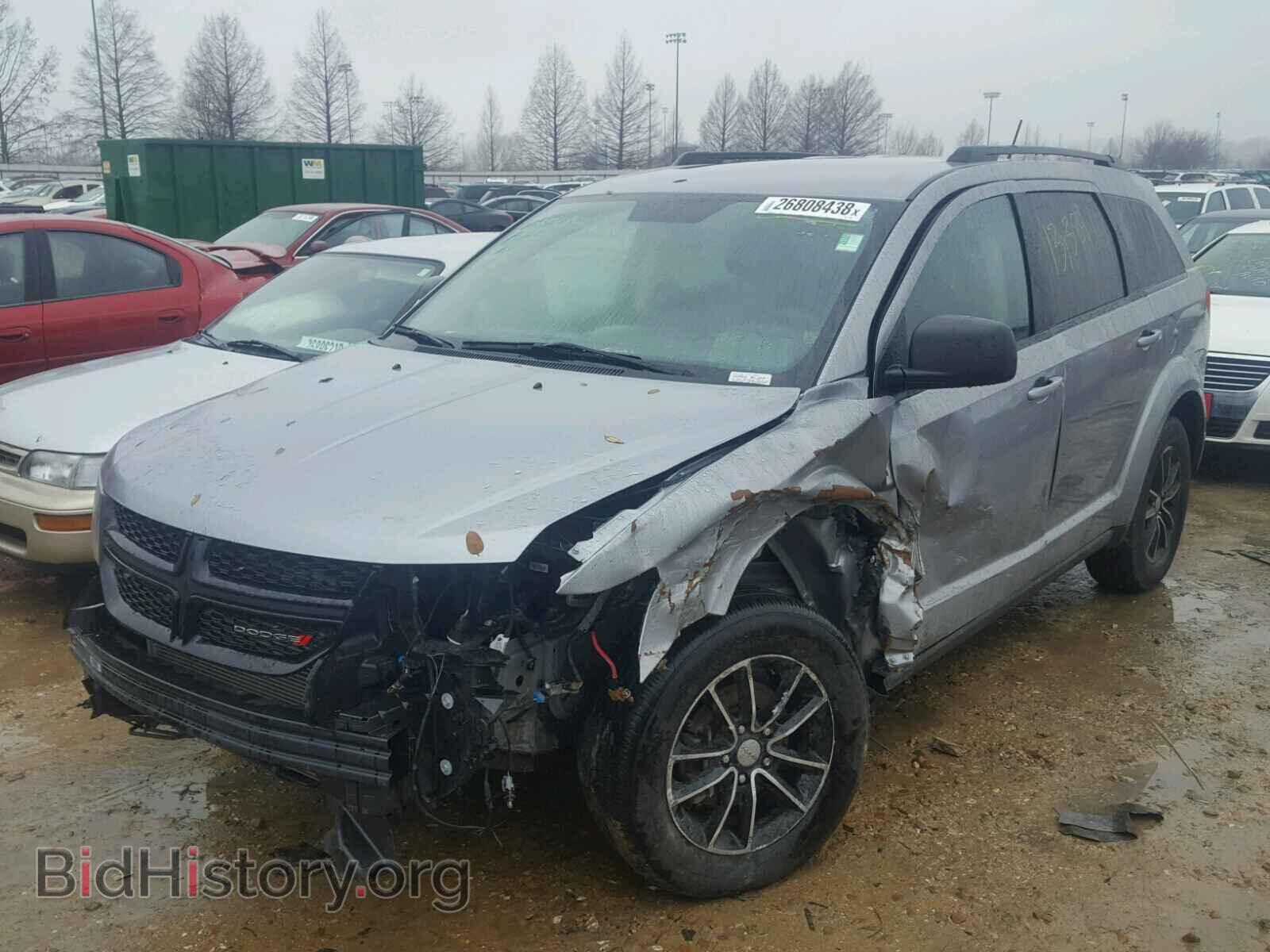 2017 DODGE JOURNEY - VIN: 3C4PDCAB8HT675694 - Фото 2
