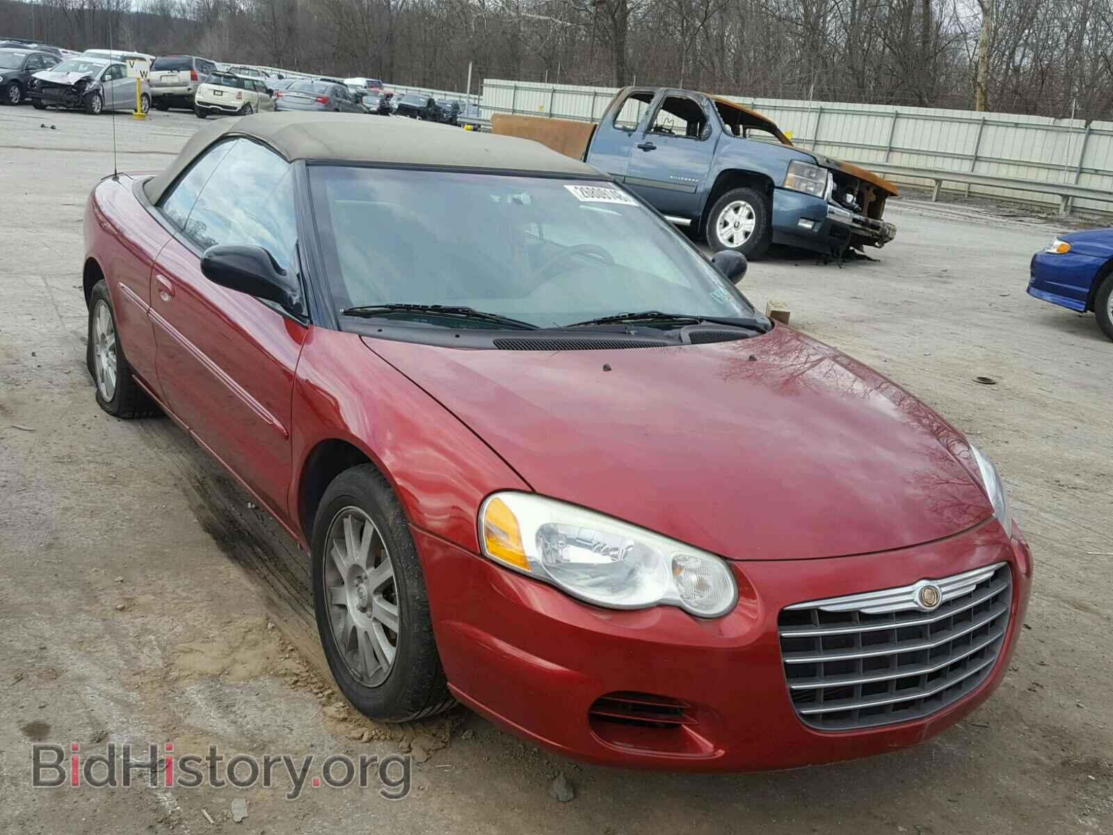 Фотография 1C3EL75RX4N328021 - CHRYSLER SEBRING 2004