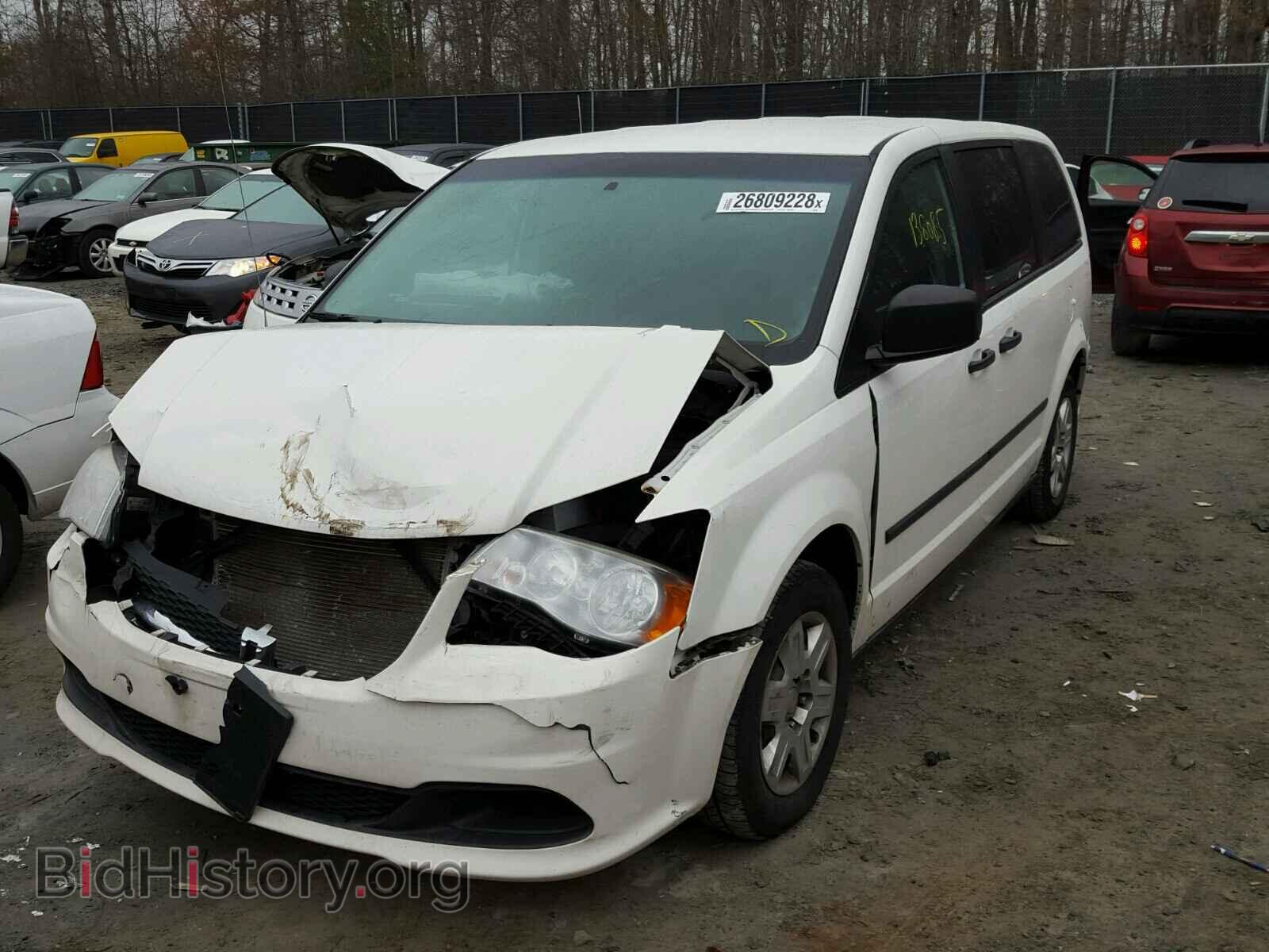 2013 DODGE CARAVAN - VIN: 2C4RDGBG6DR542570 - Фото 2