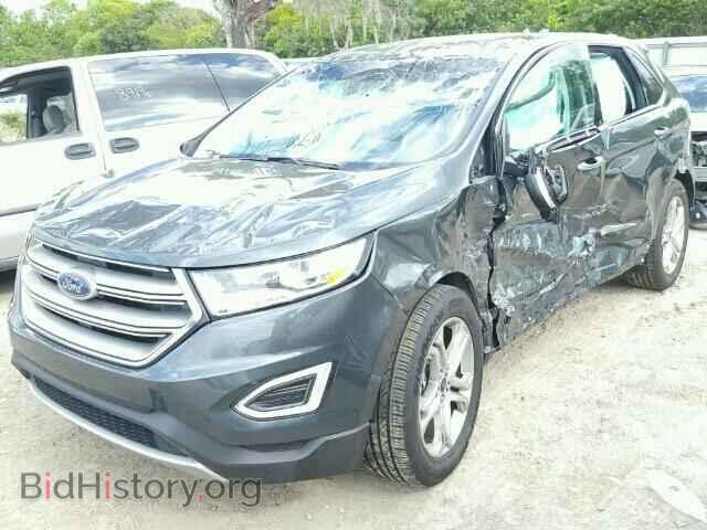 2015 FORD EDGE - VIN: 2FMTK3K99FBB28633 - Фото 2