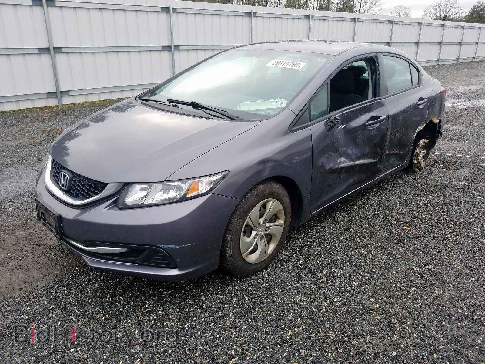 2015 HONDA CIVIC - VIN: 19XFB2F52FE259589 - Фото 2