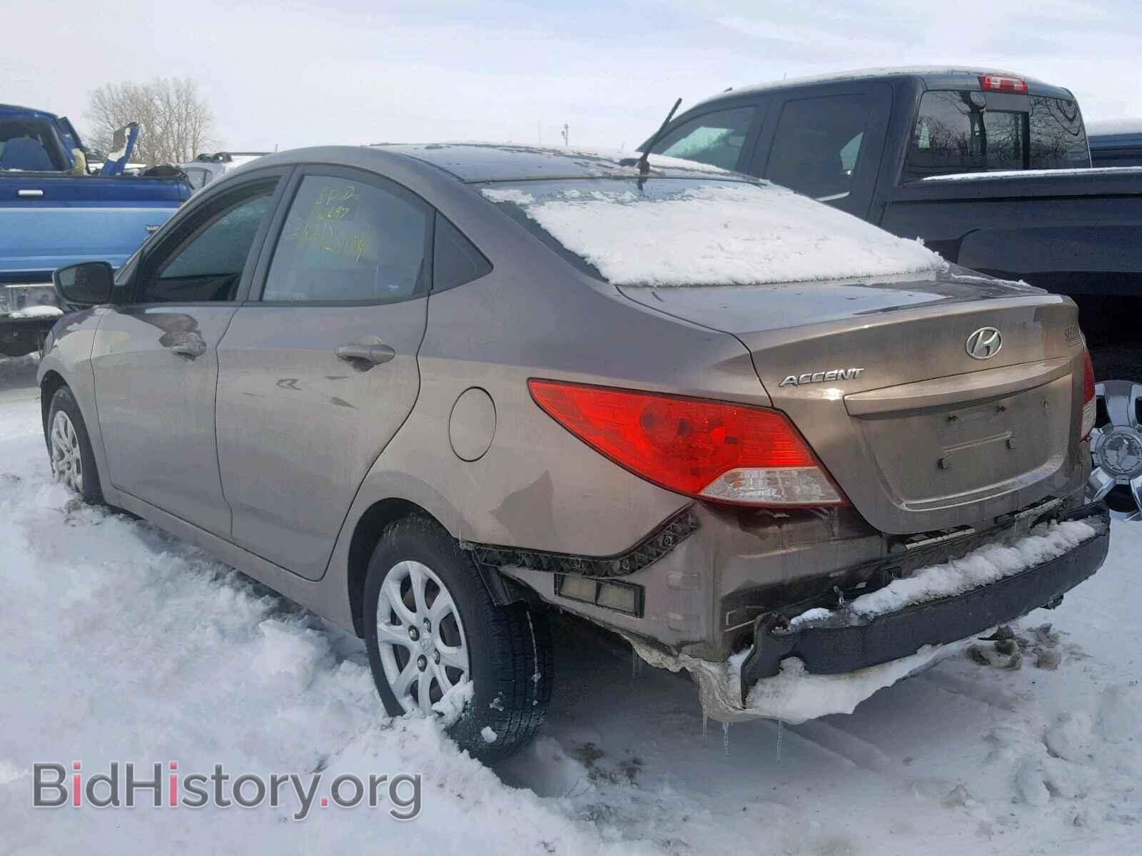 2013 HYUNDAI ACCENT - VIN: KMHCT4AE3DU369919 - Фото 3