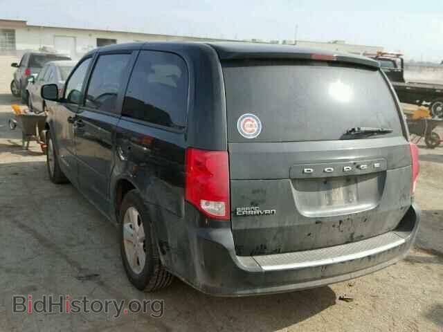 2013 DODGE CARAVAN - VIN: 2C4RDGBG1DR561124 - Фото 3