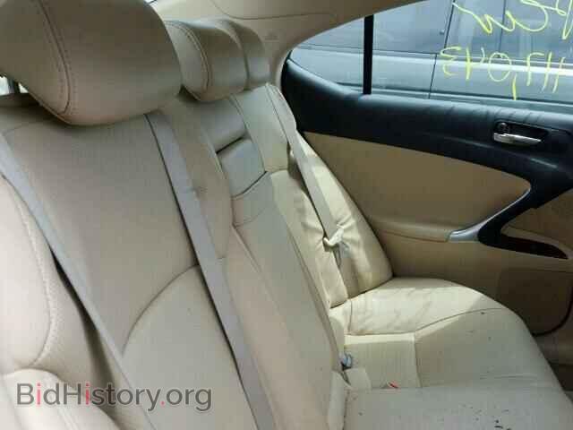 2007 LEXUS IS250 - VIN: JTHCK262375013624 - Фото 6