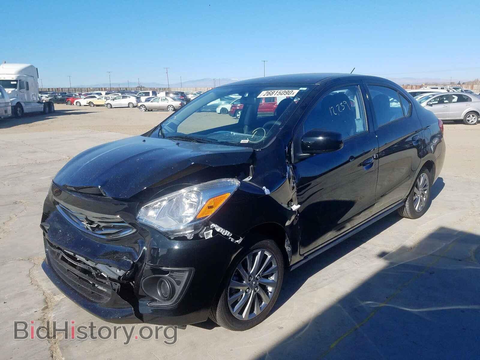 2019 MITSUBISHI MIRAGE - VIN: ML32F3FJ2KHF09297 - Фото 2