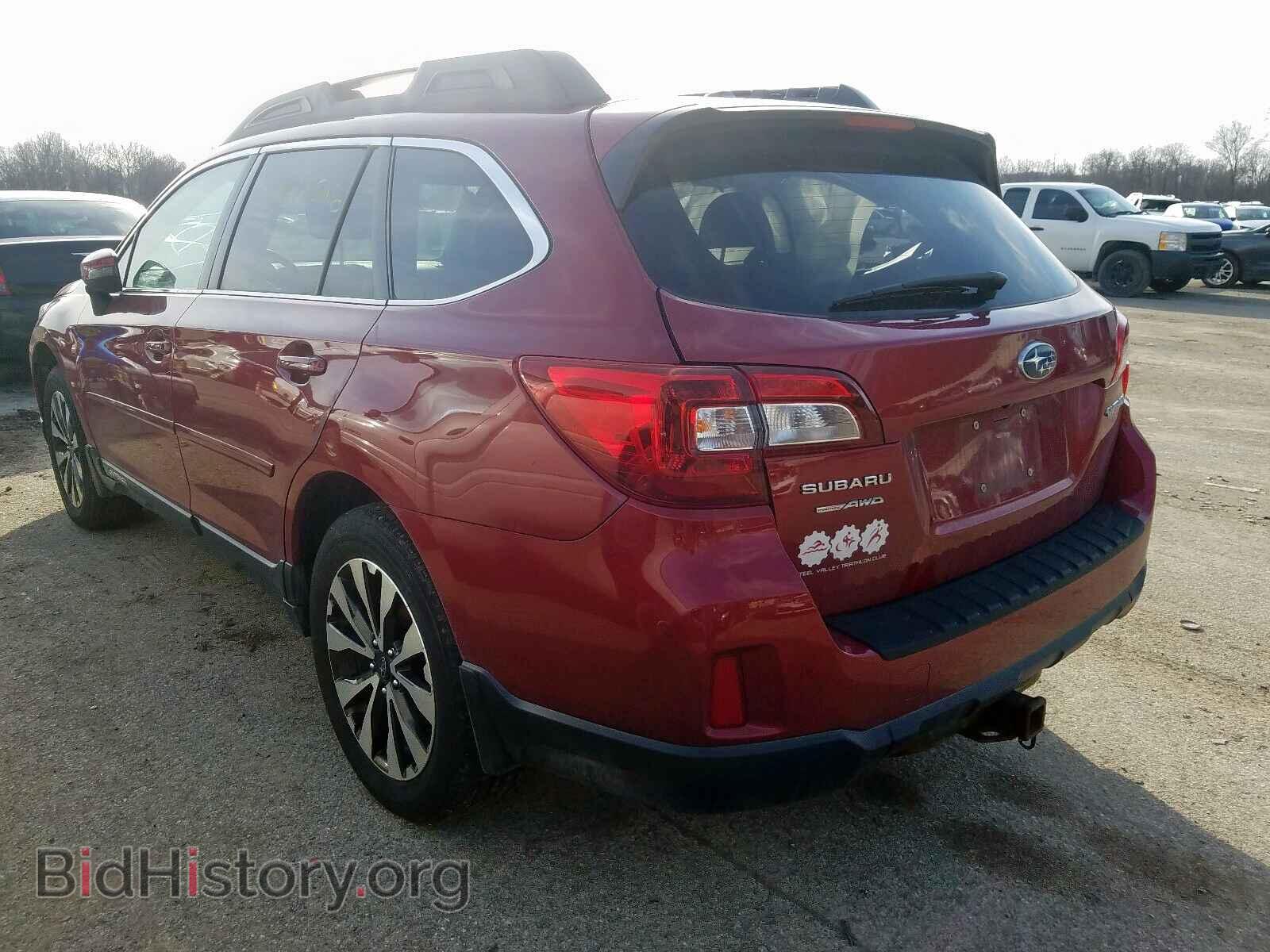 2015 SUBARU OUTBACK - VIN: 4S4BSBNC7F3362475 - Фото 3