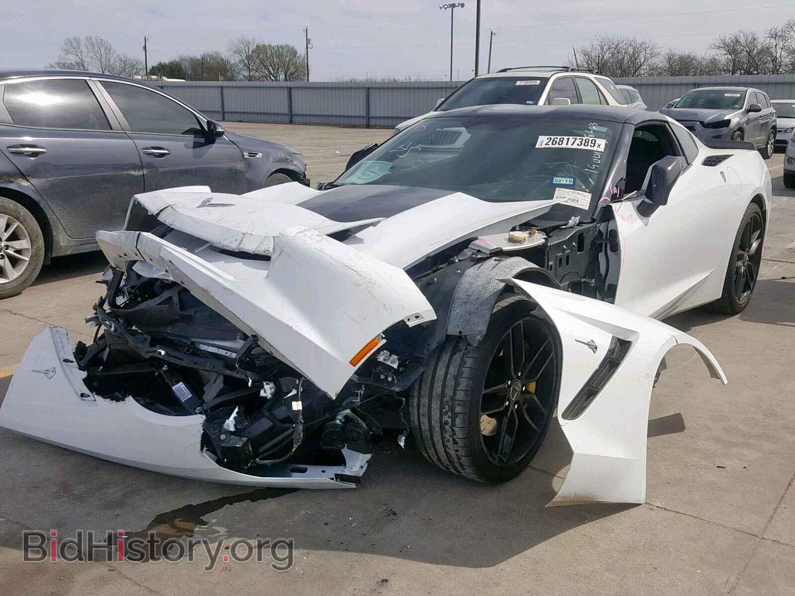 2014 CHEVROLET CORVETTE - VIN: 1G1YM2D71E5125327 - Фото 2