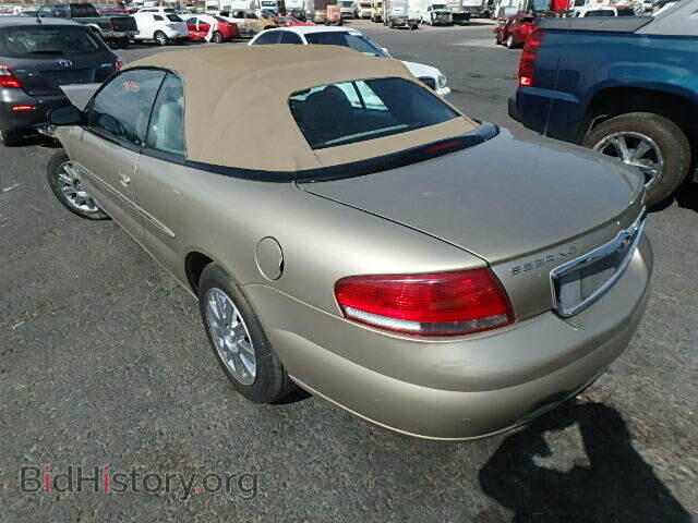 2004 CHRYSLER SEBRING - VIN: 1C3EL65R34N414412 - Фото 3