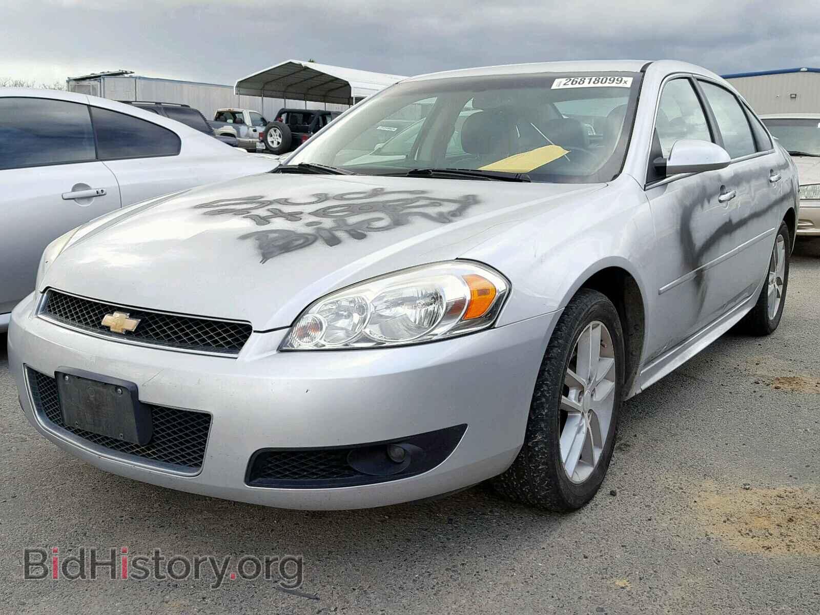 2013 CHEVROLET IMPALA - VIN: 2G1WC5E34D1238096 - Фото 2
