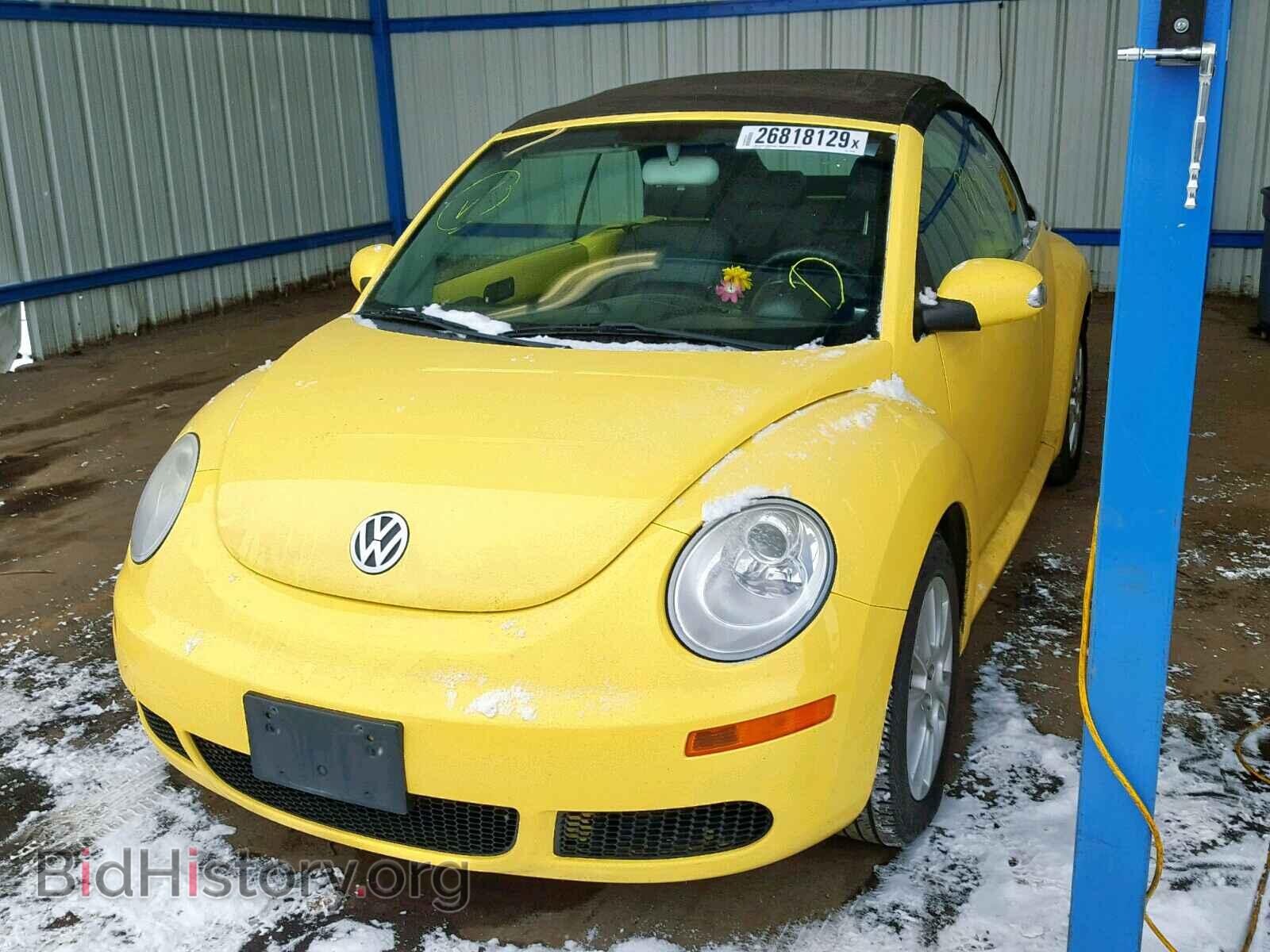 2008 VOLKSWAGEN BEETLE - VIN: 3VWPF31Y28M407469 - Фото 2