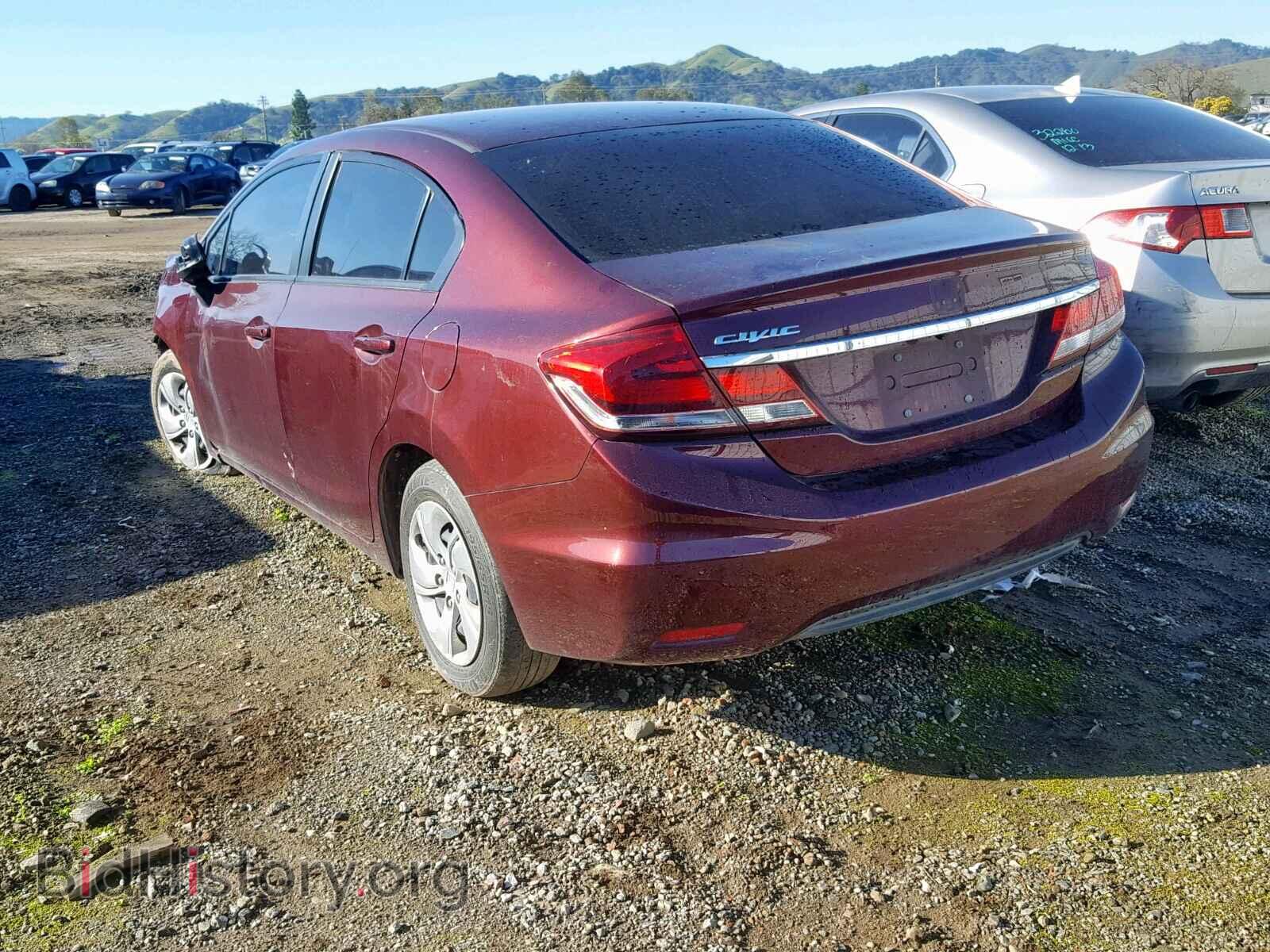 2013 HONDA CIVIC LX - VIN: 19XFB2F55DE257476 - Фото 3