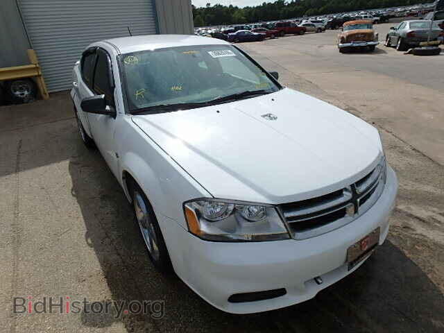 Фотография 1C3CDZAB2DN688067 - DODGE AVENGER 2013