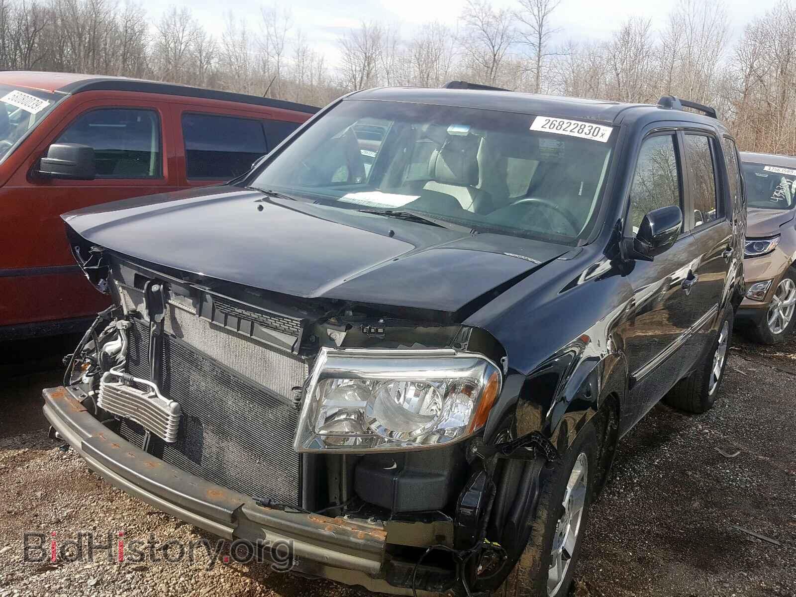 2011 HONDA PILOT - VIN: 5FNYF4H91BB096625 - Фото 2
