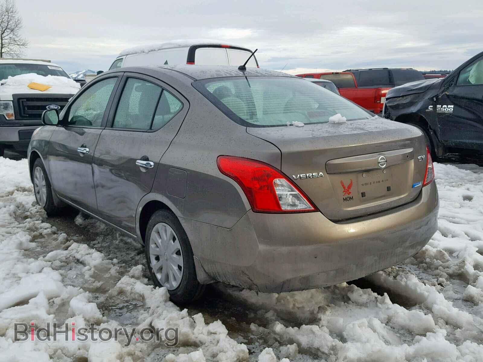 2012 NISSAN VERSA - VIN: 3N1CN7AP9CL876319 - Фото 3