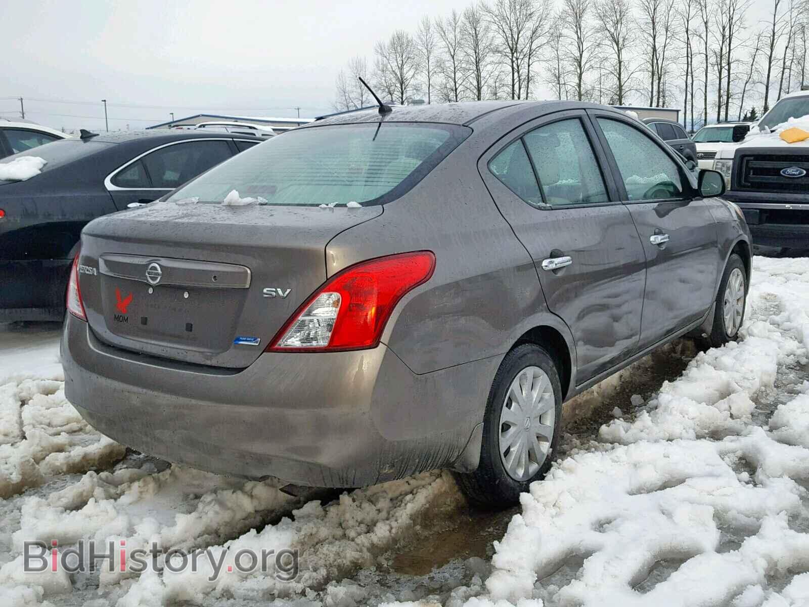 2012 NISSAN VERSA - VIN: 3N1CN7AP9CL876319 - Фото 4