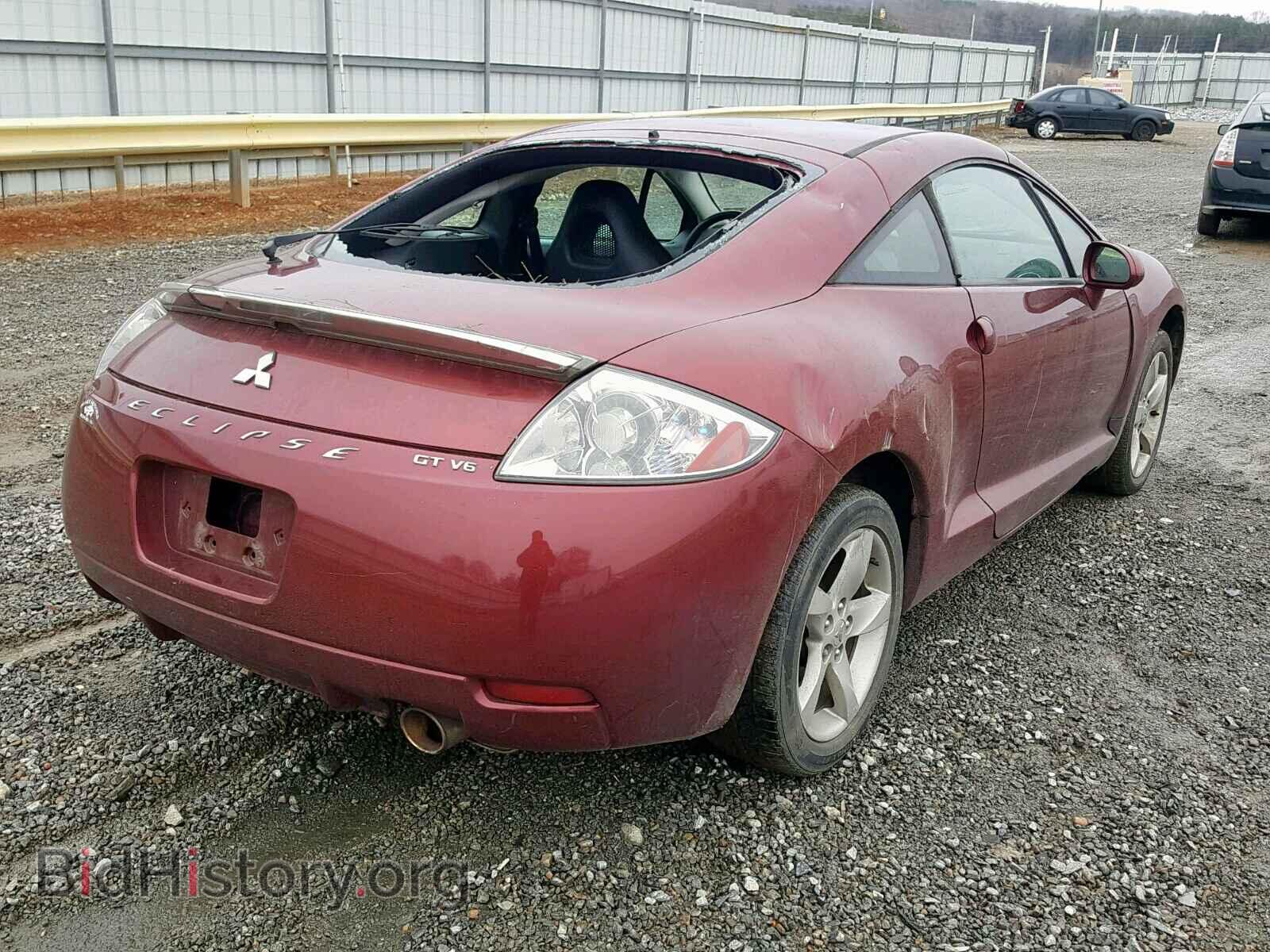 2007 MITSUBISHI ECLIPSE - VIN: 4A3AK34T87E003212 - Фото 4