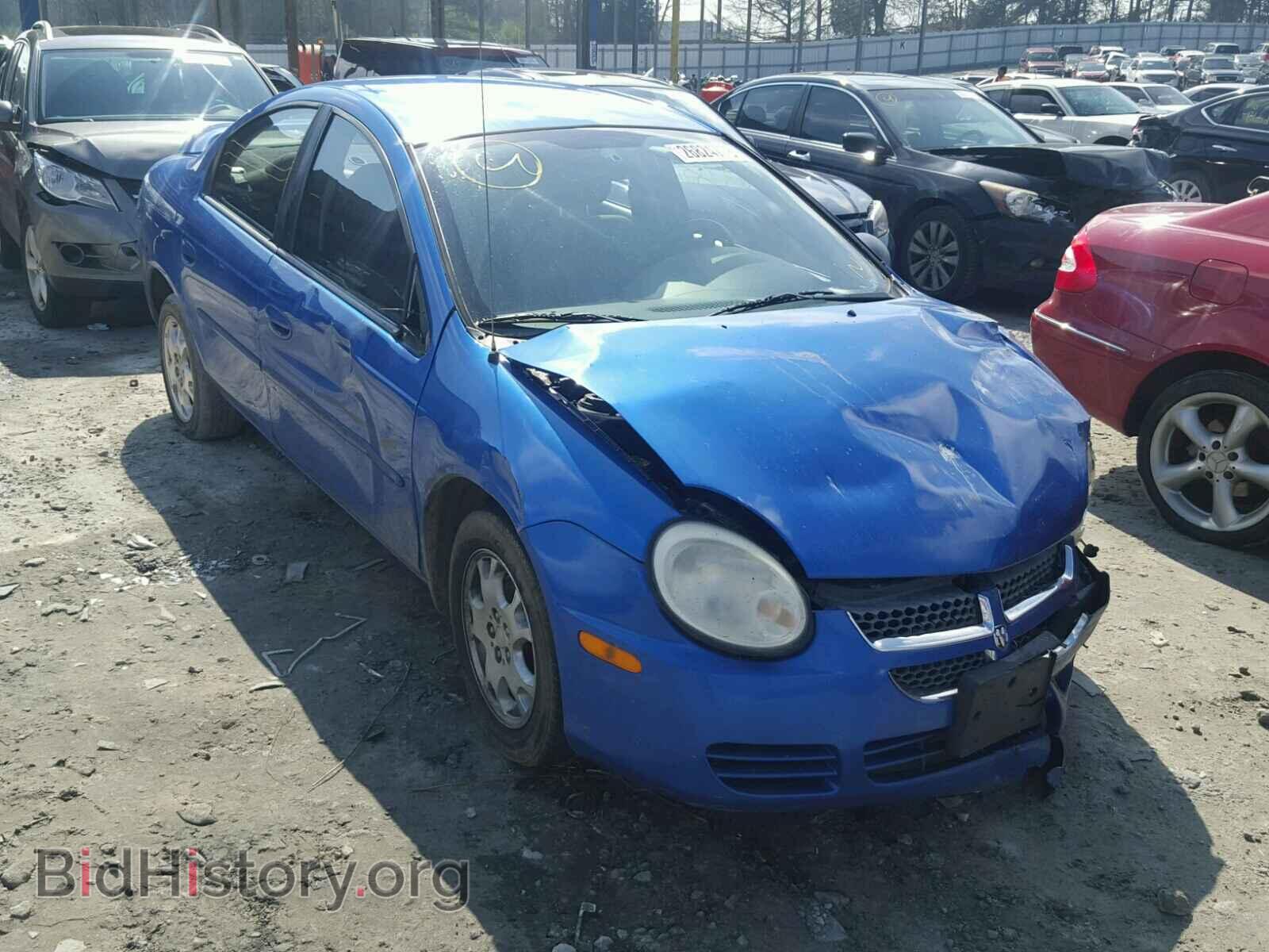 Фотография 1B3ES56C64D598349 - DODGE NEON 2004