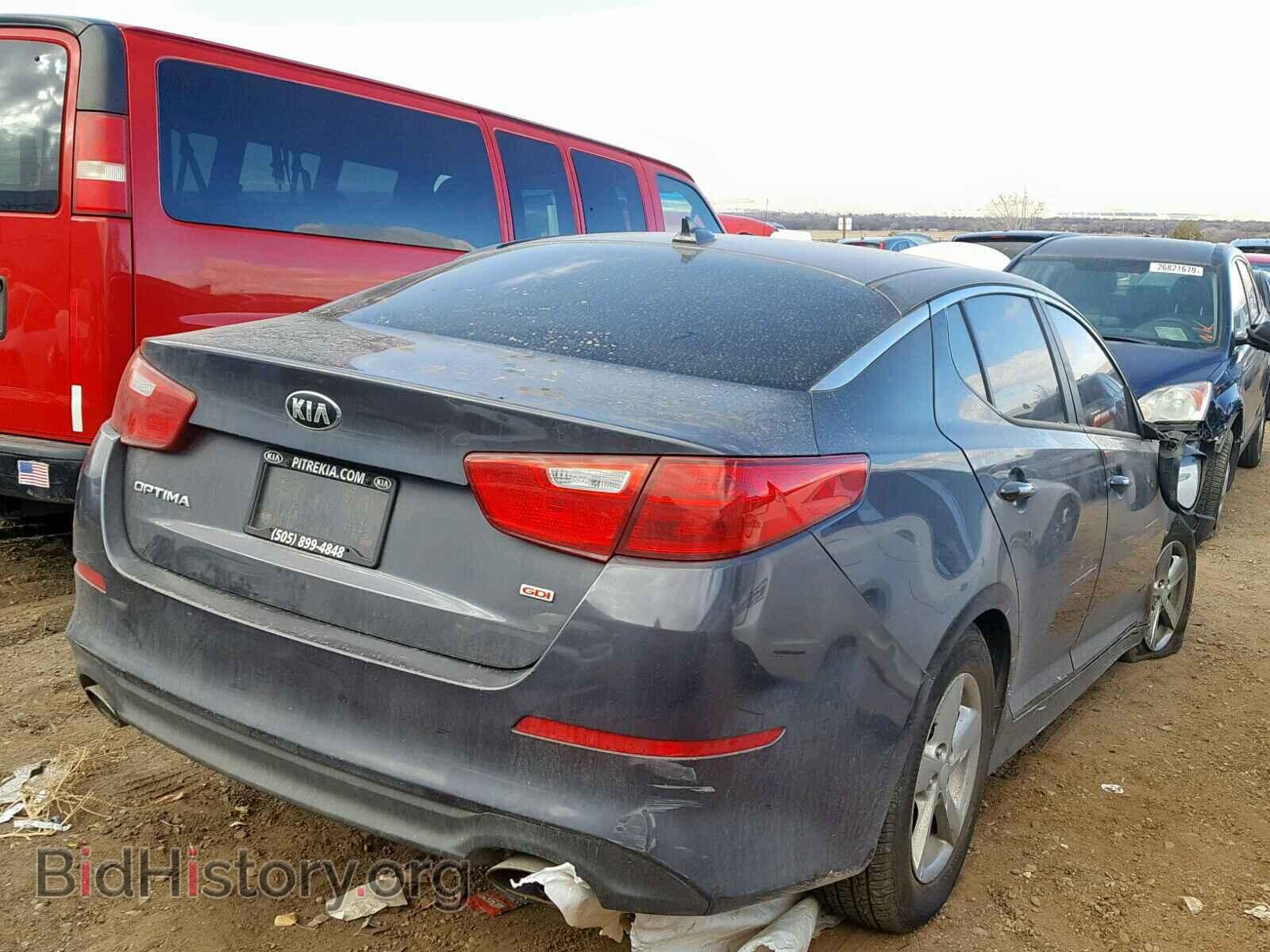 2015 KIA OPTIMA - VIN: KNAGM4A71F5622881 - Фото 4