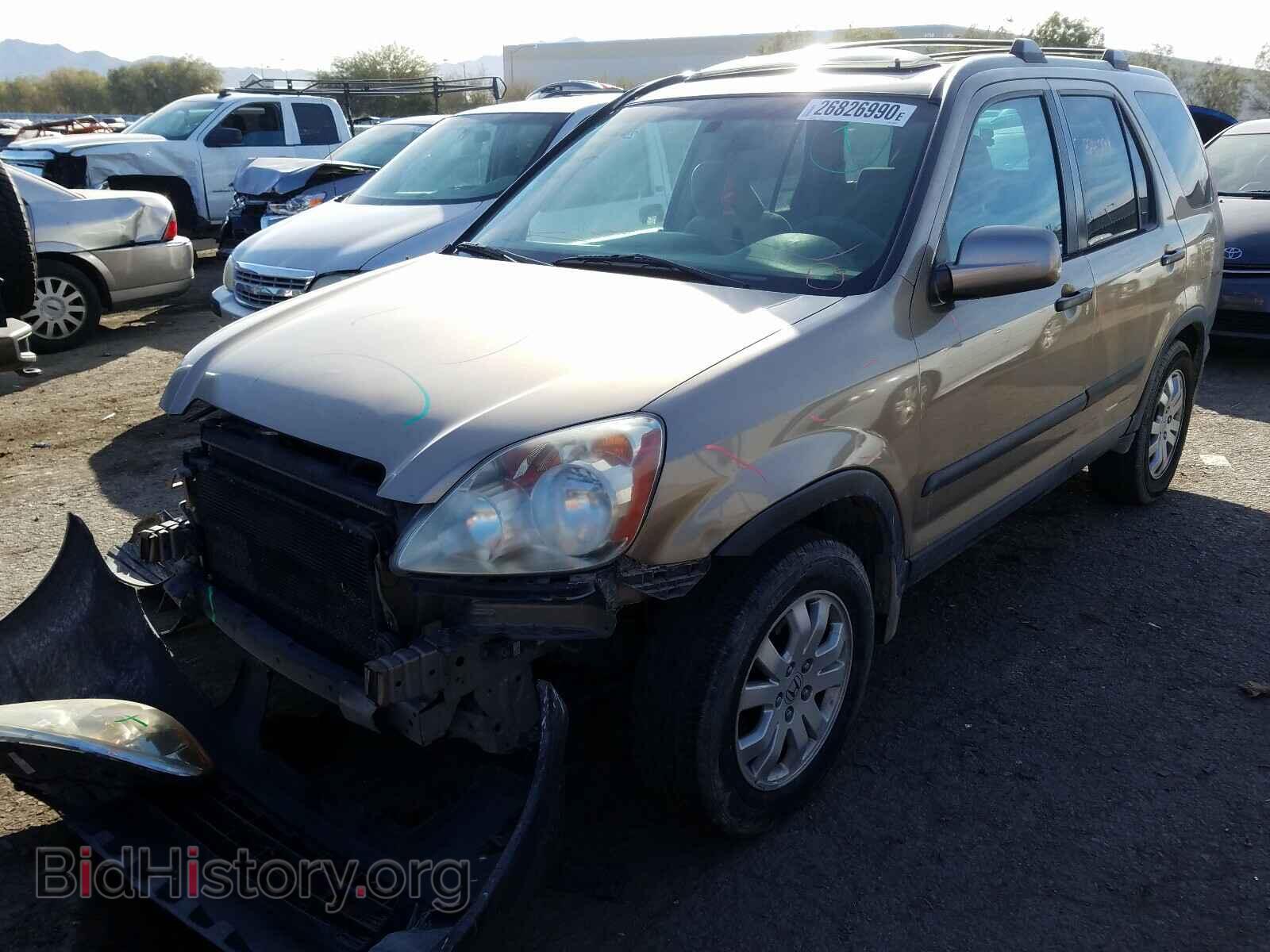 2005 HONDA CRV - VIN: SHSRD78855U342575 - Фото 2