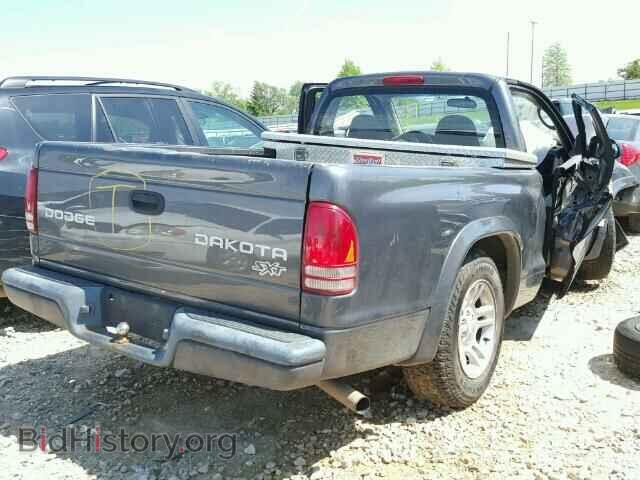 2004 DODGE DAKOTA - VIN: 1D7FL16K64S570505 - Фото 4