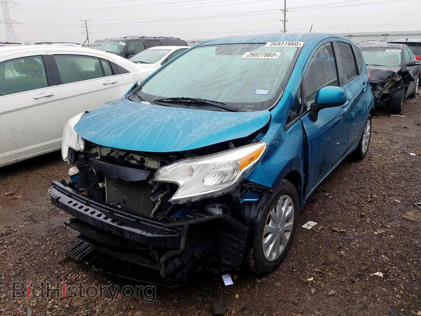 2014 NISSAN VERSA - VIN: 3N1CE2CP6EL368005 - Фото 2