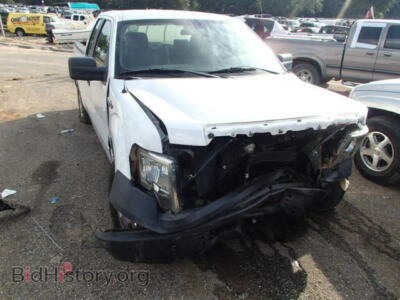 2009 Ford F150, белый — VIN 1FTRX12V59FA09854, Copart