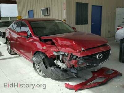 2014 Mazda 6 6 Sport, красный — VIN JM1GJ1U64E1133913, Copart