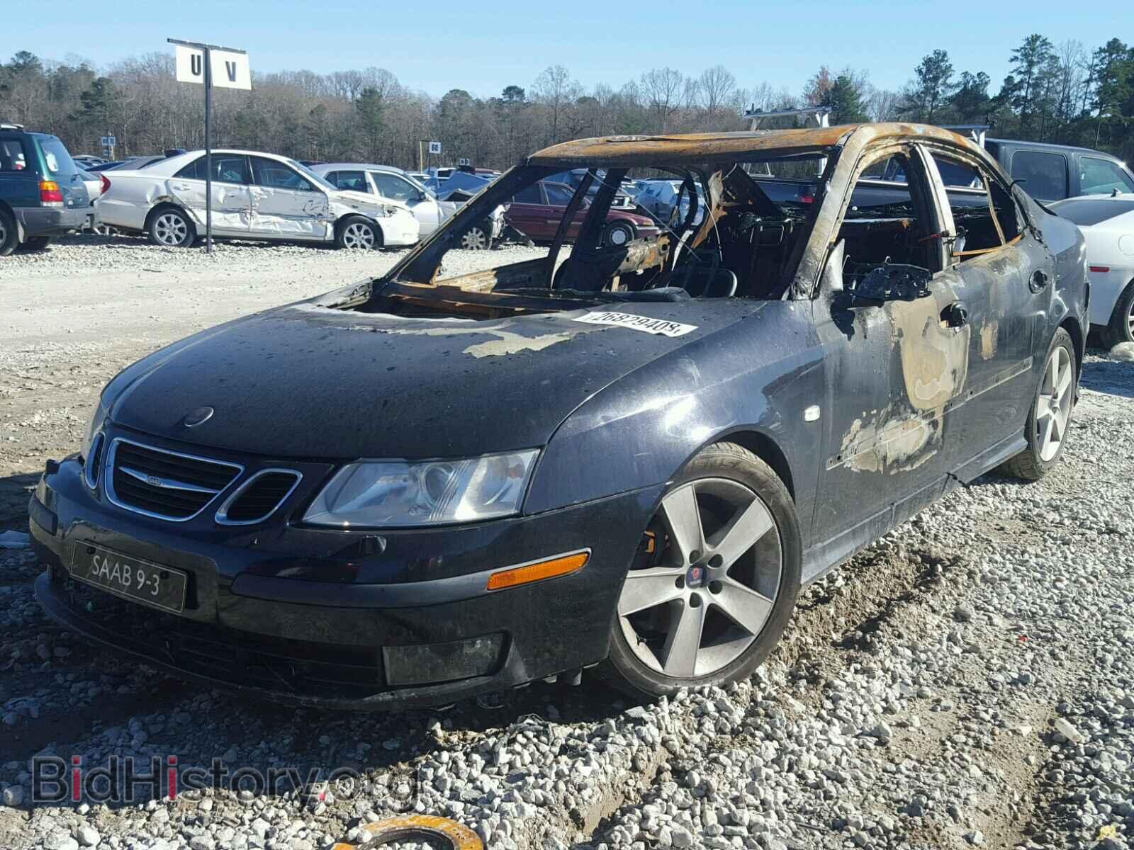 2007 SAAB 9 3 - VIN: YS3FH41U871115437 - Фото 2