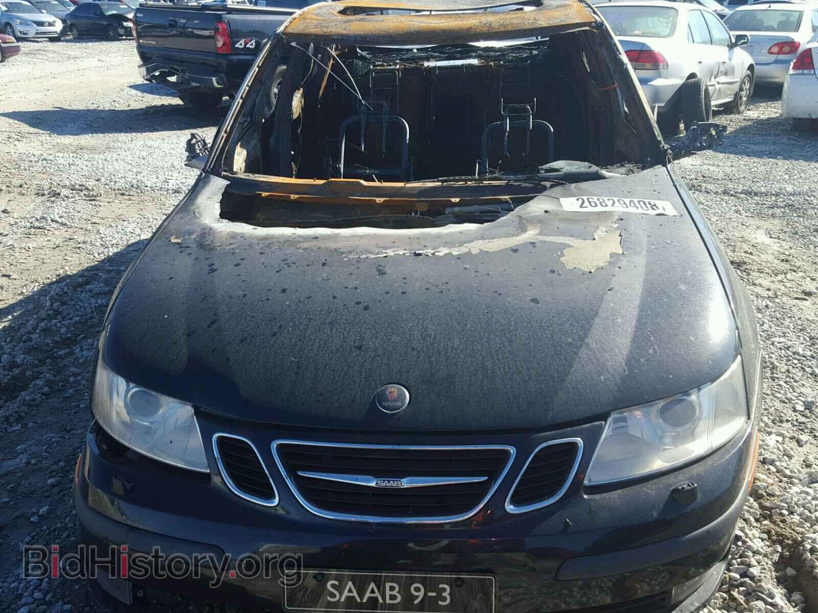 2007 SAAB 9 3 - VIN: YS3FH41U871115437 - Фото 9