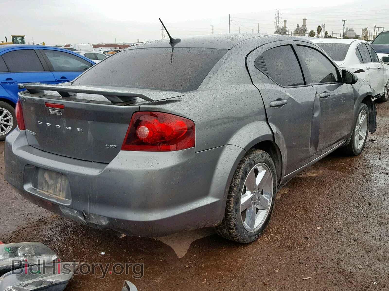2013 DODGE AVENGER - VIN: 1C3CDZCB4DN742563 - Фото 4