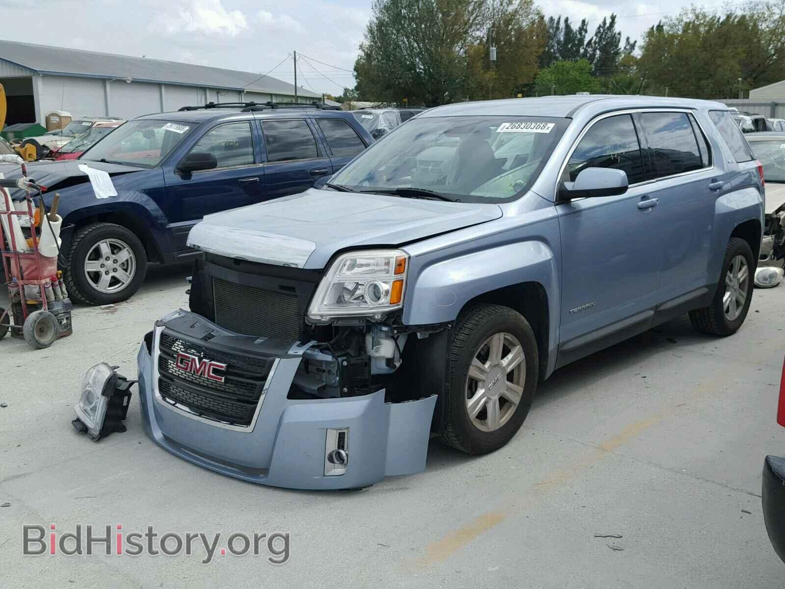 2014 GMC TERRAIN - VIN: 2GKALMEK6E6233056 - Фото 2