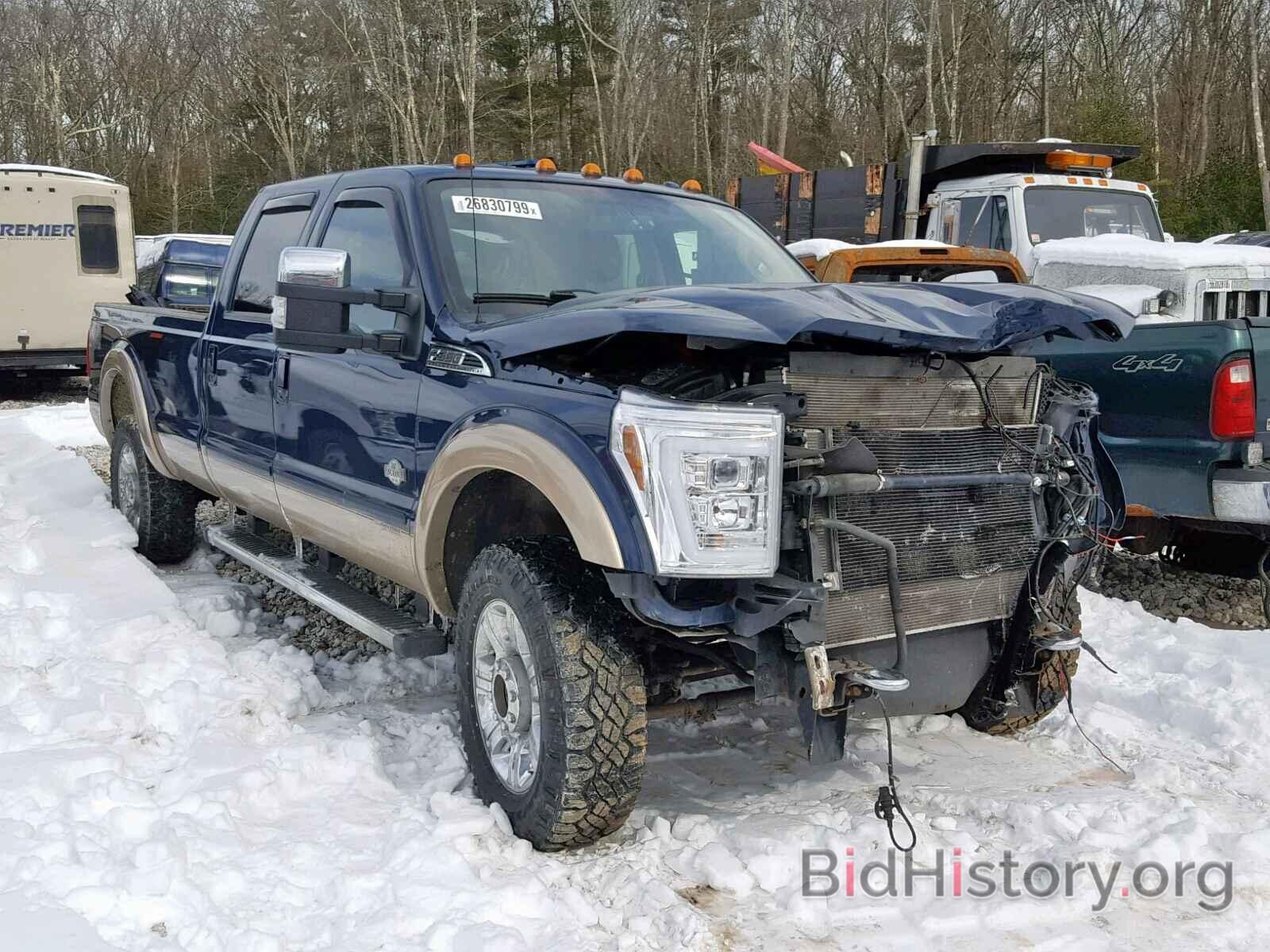 Photo 1FT8W3BT5EEA70369 - FORD F350 SUPER 2014