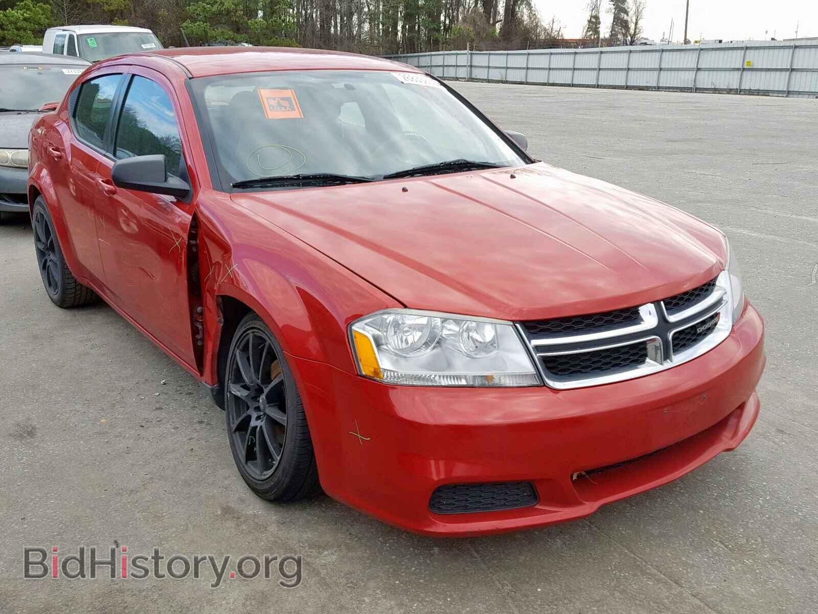 Фотография 1C3CDZAG1CN255768 - DODGE AVENGER 2012